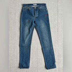 APC x Kid Cudi mens size 27 blue jeans
